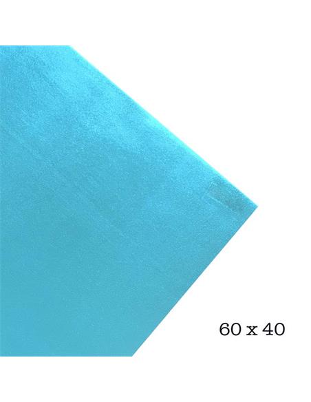 LAMINA GOMA EVA 40x60 METALIZ. AZUL CL.