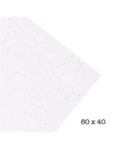 LAMINA GOMA EVA 40x60 GLITTER BLANCO