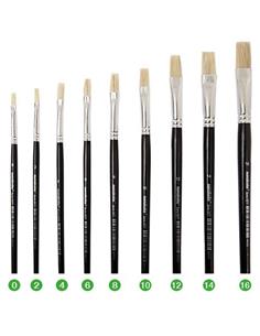 PINCEL PLANO OLEO JOVI Nº2