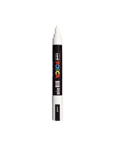 ROTULADOR UNI POSCA PC-5M BLANCO