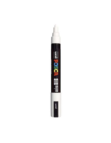 ROTULADOR UNI POSCA PC-5M BLANCO