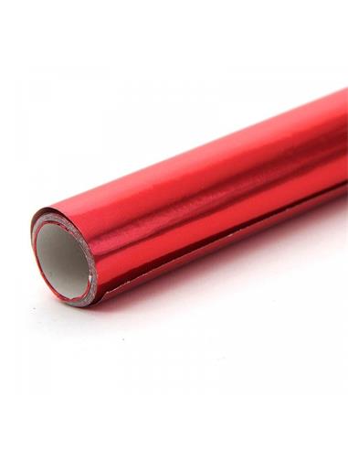 ROLLO METALIZADO 25 PL ROJO