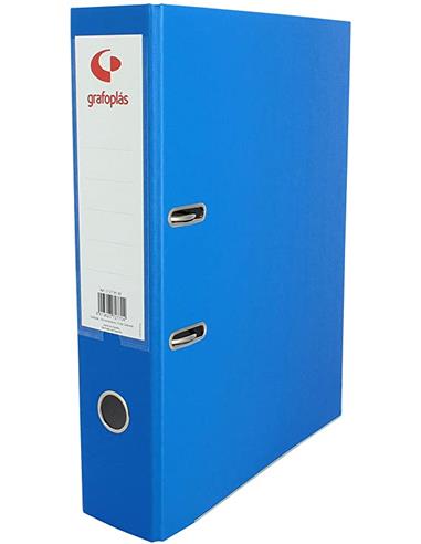 ARCHIVADOR Fº 65 MM. GRAF. AZUL