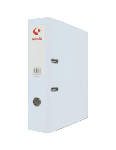 ARCHIVADOR Fº 65 MM. GRAF. BLANCO
