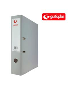 ARCHIVADOR Fº 65 MM. GRAF. GRIS