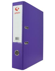 ARCHIVADOR Fº 65 MM. GRAF. VIOLETA