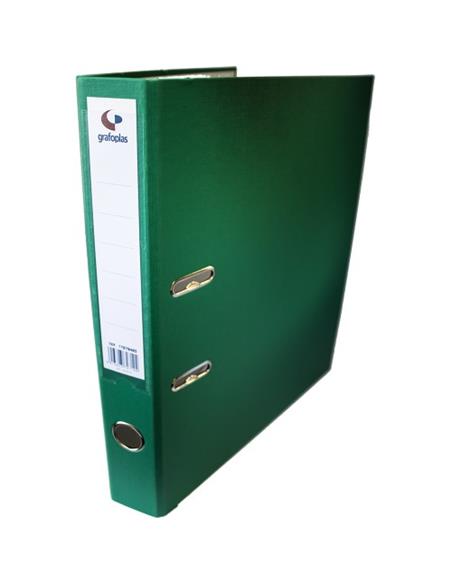ARCHIVADOR Fº 45 MM. GRAF. VERDE