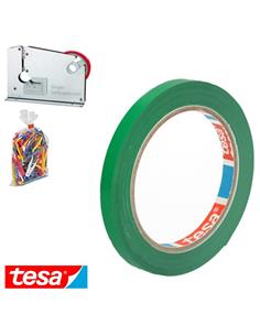 CINTA CIERRA BOLSAS 66x12 TESA VERDE