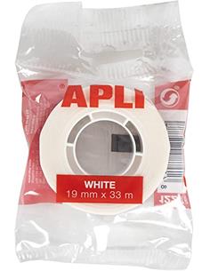 ROLLO CINTA ADHES. 33x19 APLI BLA. 12277