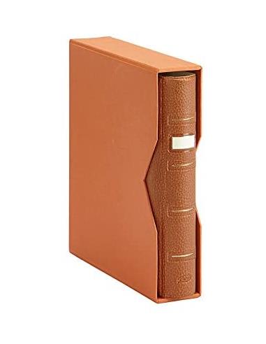 ALBUM MONEDAS PARDO 750 MARRON