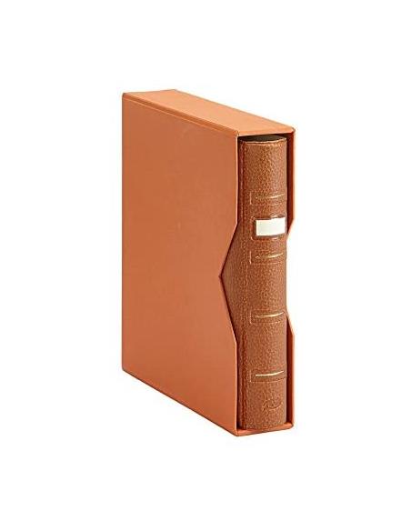 ALBUM MONEDAS PARDO 750 MARRON