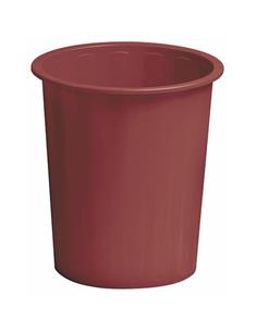 PAPELERA PLASTICO LISA 305 BURDEOS