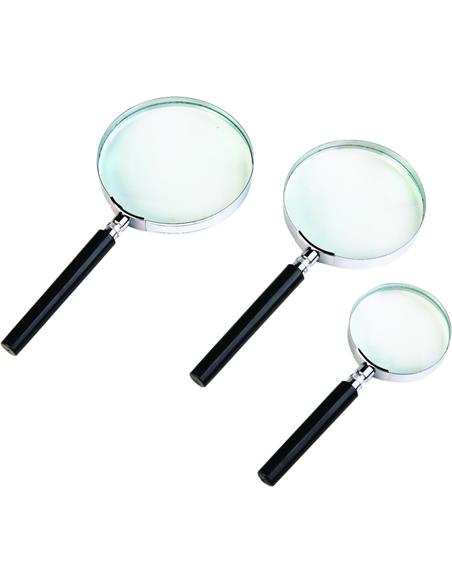 LUPA MANGO NEGRO 50MM. R-103/W-102