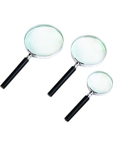 LUPA MANGO NEGRO 75MM. R-105