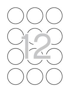 CAJA ETIQUETAS MULTI3 60 MM. R-10489 2