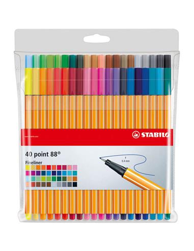 EST. 40 ROTULADOR STABILO POINT 8840-1