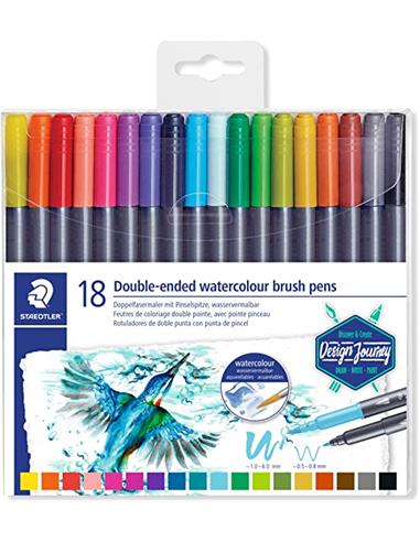 ROTULADOR ACUAR. DOB. PUNTA 18C 3001 TB18