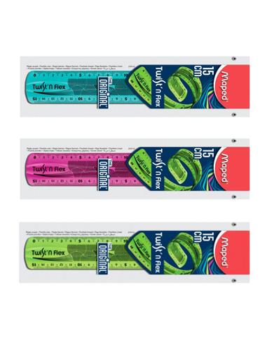 REGLA MAPED 15 CMS. TWIST`N FLEX