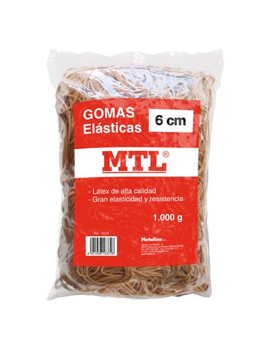 BOLSA ARILLOS GOMAS 1000 GR. 6 MTL
