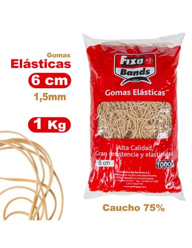 BOLSA ARILLOS GOMAS 1000 GR. 6 FIXO