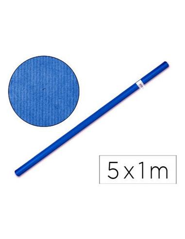 ROLLO PAPEL KRAFT 5 MTS. AZUL INTENSO