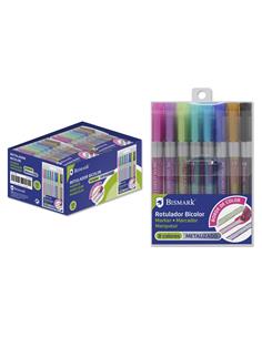 ROTULADOR BIC. PLATA+NEON 8 COL. 327906