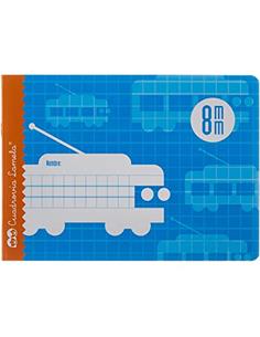 CUADERNO 16-H A5 LAMELA 8x8 APAIS. 05008