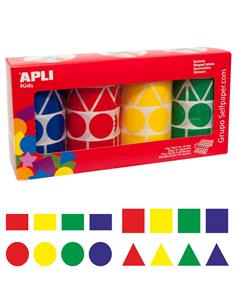 PACK 4 ROLLOS GOMETS FIG. GEOM. 10753