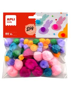 BOLSA 50 POM POM SUAVE 18241