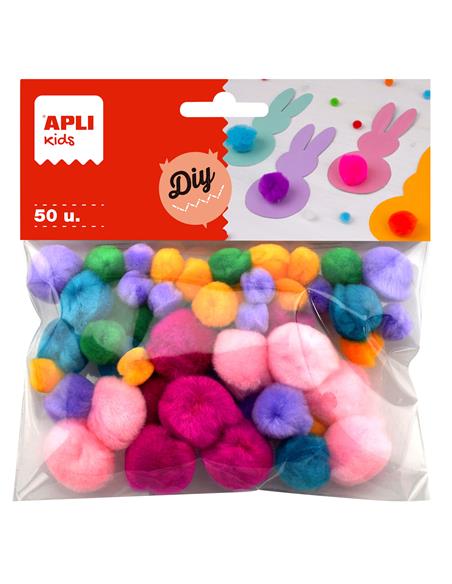 BOLSA 50 POM POM SUAVE 18241