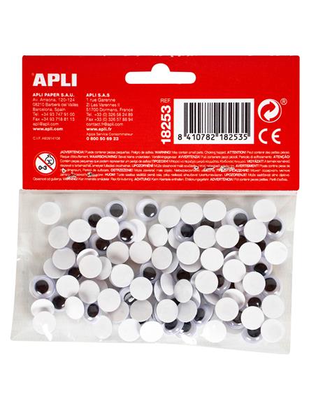 BOLSA 100 OJOS MOV. NE. RED. 10MM 18253