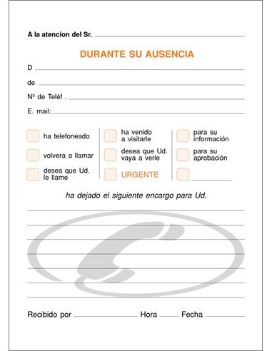 TALONARIO LLAMADAS TELEF. 8º NAT. T-62