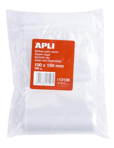 PQ.100 BOLSAS MINIGRIP 100x150MM 13128