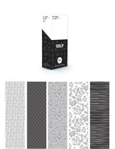 ROLLO REGALO 0,70x2 M BLACK WHITE