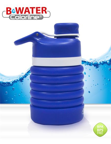 BOTELLA PLEGABLE SILICONE 85811