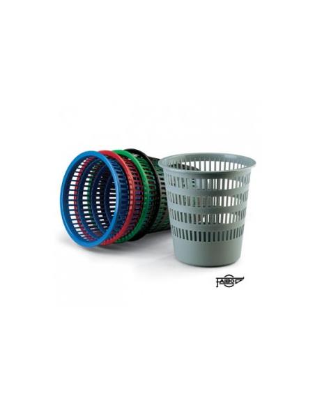 PAPELERA PLASTICO REJILLA RF.306/7