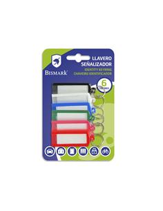 BLISTER 6 LLAVERO ETIQUETERO 317818