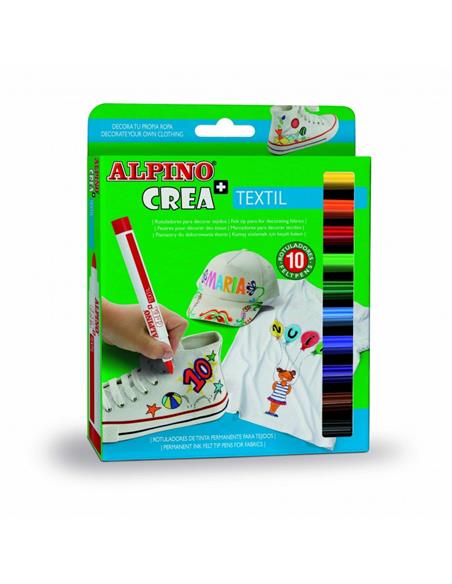 EST. 10 ROTULAD. TEXTIL AR000132 ALPINO CREA