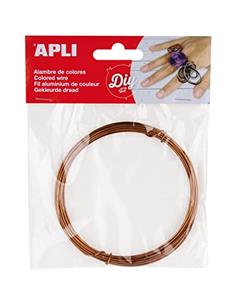 ALAMBRE COLOR COBRE 1,5MMx5MT. 14100