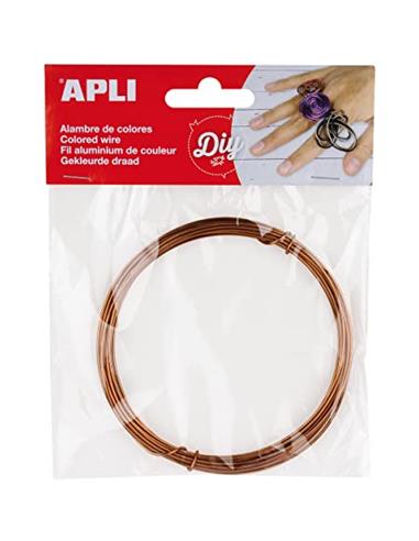 ALAMBRE COLOR COBRE 1,5MMx5MT. 14100