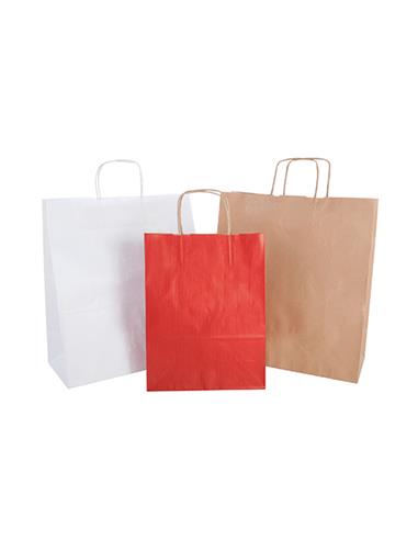 BOLSA KRAFT ROJA 24X11X31 APLI 101647