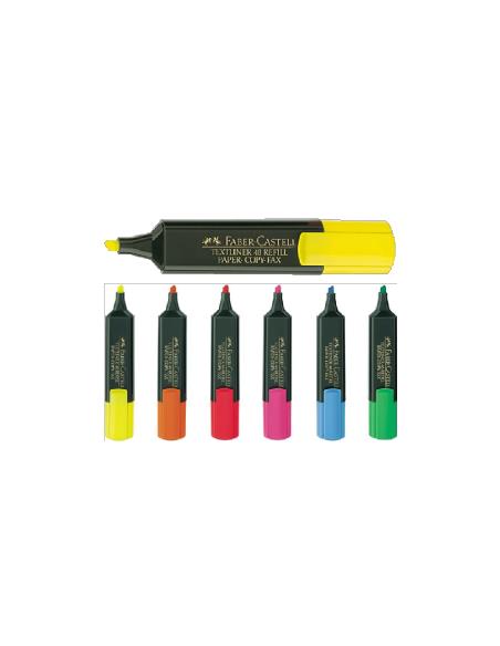 ROTULADOR FLUOR F.CASTELL NARANJA 15