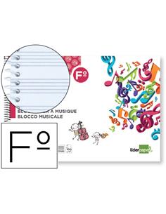 BLOCS MUSICA Fº LIDERPAPEL APA. 00739