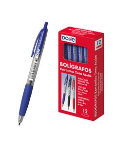 BOLIGRAFO RETRACTIL MTL AZUL 79590