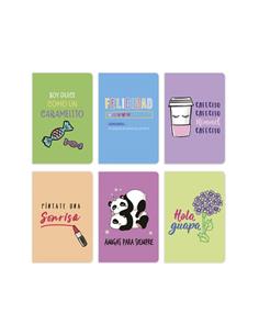 LIBRETA A6 BRILLANT. GUAPAS 330632