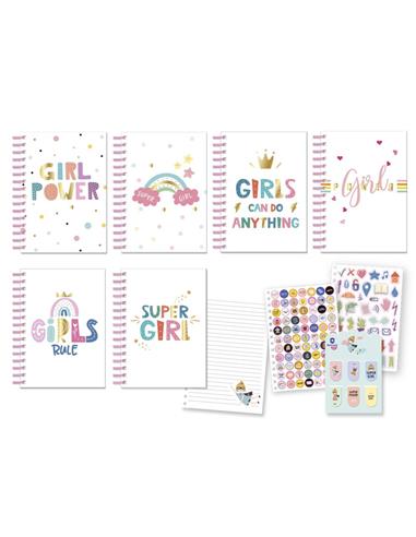 DIARIO-LIBR. MARCAP+PEGAT. GIRL 330566