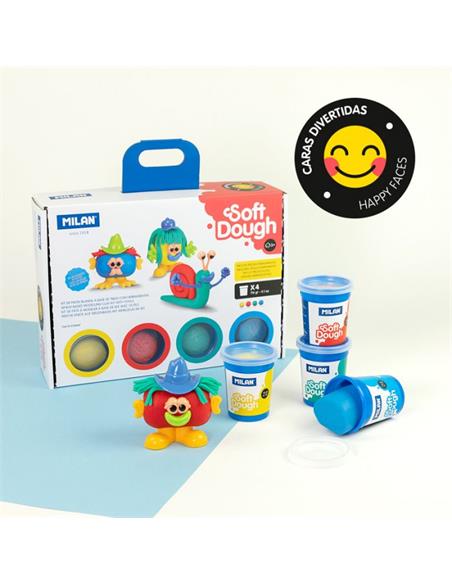 CAJITA SOFT DOUGH HAPPY FACES 913304HF