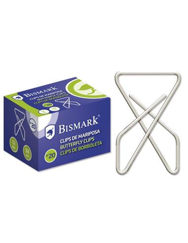 CLIPS MARIPOSA Nº20 58 MM. 12U 321357