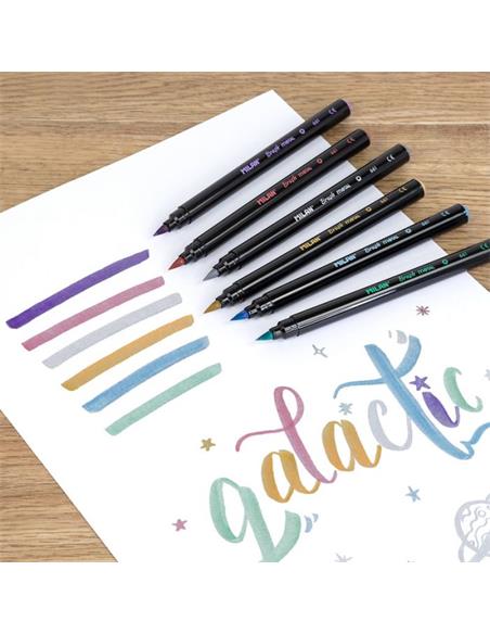 CAJA 6 ROTUL. P. PINCEL METAL. 0612606MET