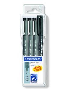 BOLSA 3 ROTUL.CALIBRADO STAEDTLER 308WP3